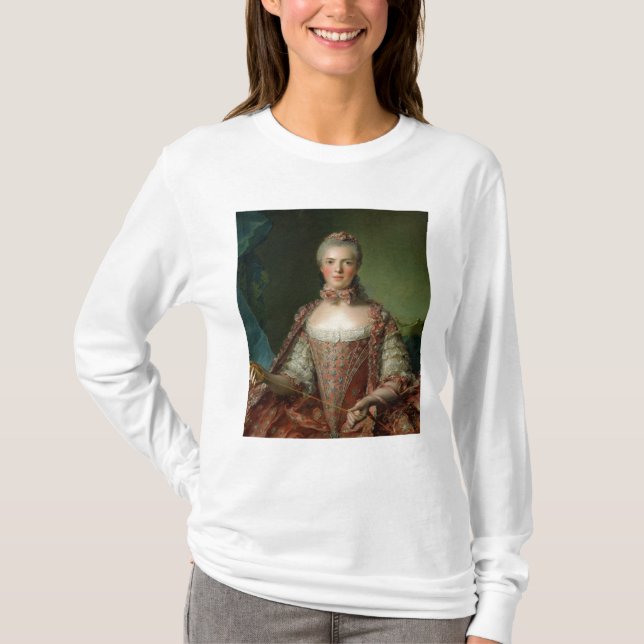 T-shirt Portrait de Marie Adelaïde 1756 (Devant)
