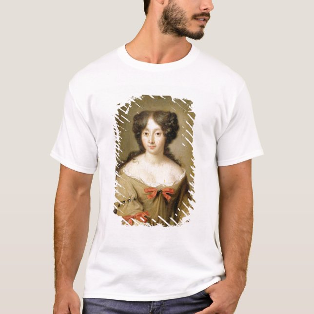 T-shirt Portrait de Marie-Anne Mancini (1646-1714) c.1670 (Devant)