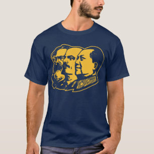 T-shirt Portrait de Marx Lénine Mao