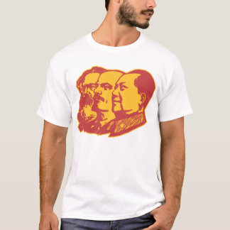 T-shirt Portrait de Marx Lénine Mao