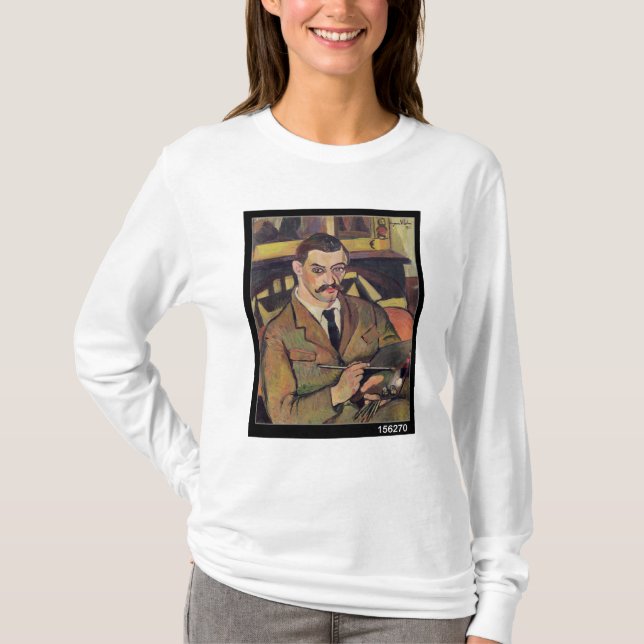 T-shirt Portrait de Maurice Utrillo 1921 (Devant)
