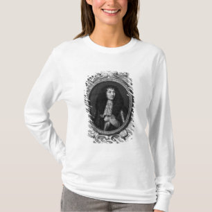 T-shirt Portrait de médaillon de Louis XIV