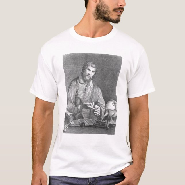 T-shirt Portrait de Michel de Nostradame (Devant)