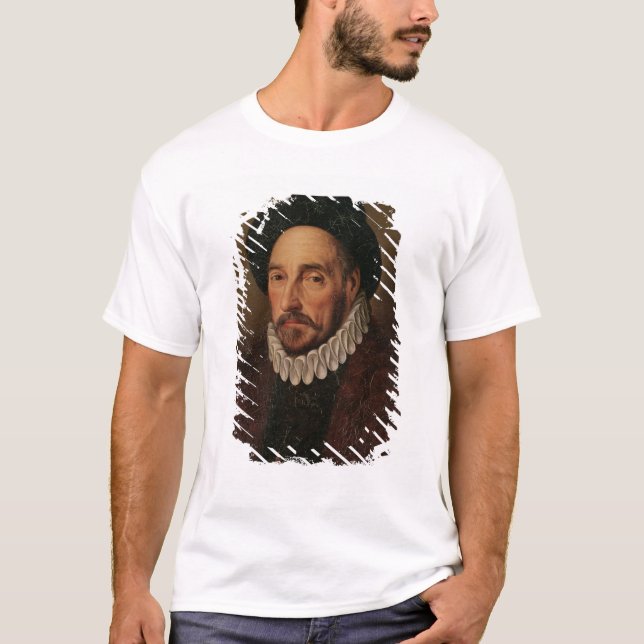 T-shirt Portrait de Michel Eyquem de Montaigne (Devant)