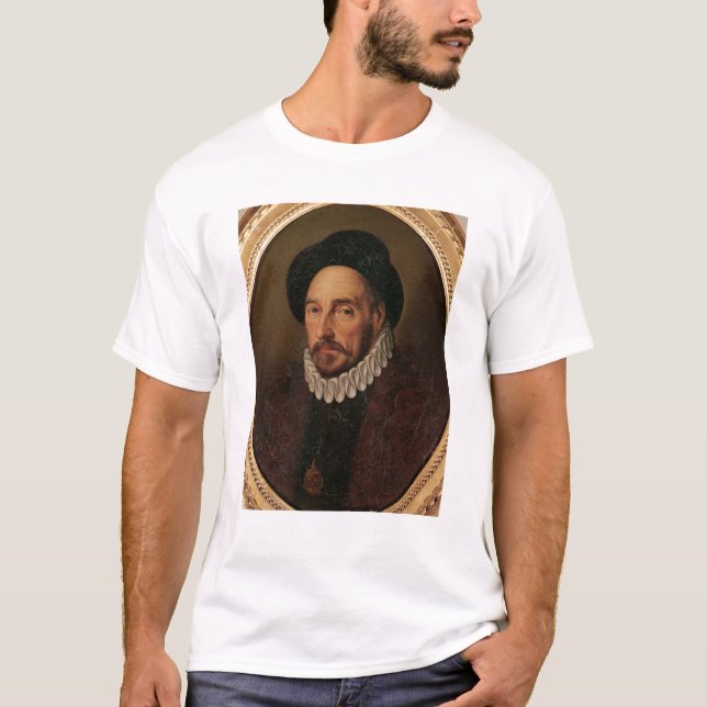 T-shirt Portrait de Michel Eyquem de Montaigne (Devant)