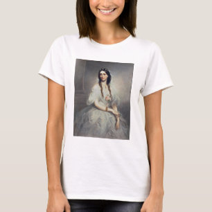 T-shirt Portrait de Mme C.W.Stoughton (d.1907), Trois-quar