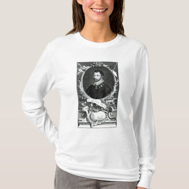 T-shirt Portrait de monsieur Francis Drake (Devant)