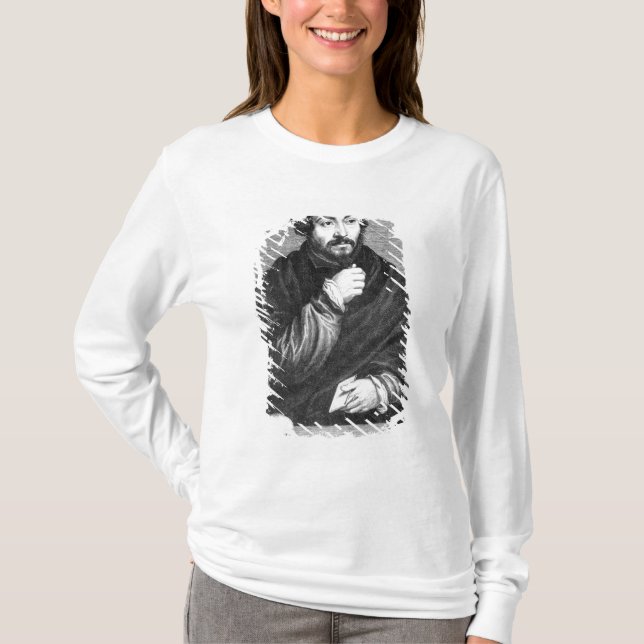T-shirt Portrait de monsieur Thomas More (Devant)