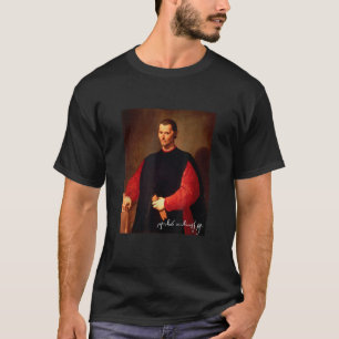 T-shirt Portrait de Niccolo Machiavelli par Santi di Tito