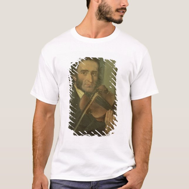T-shirt Portrait de Niccolo Paganini (Devant)