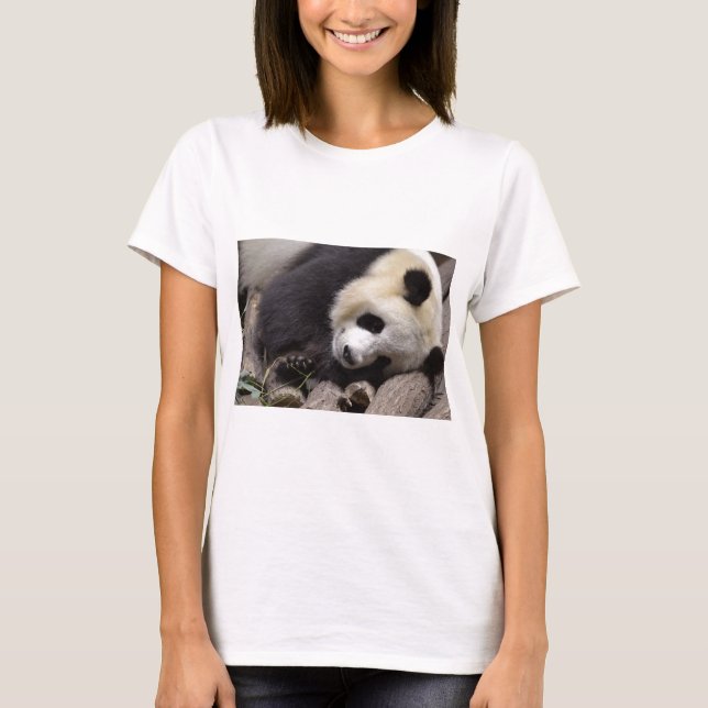 T-shirt Portrait de panda géant (Devant)