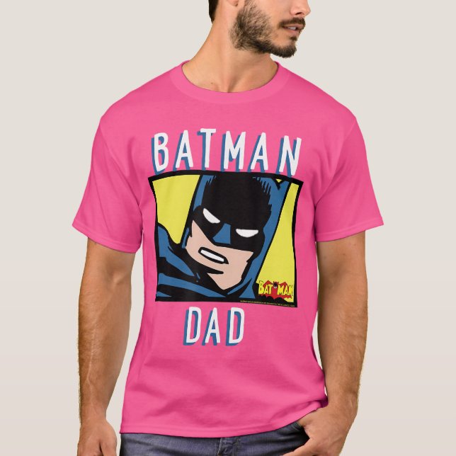T-shirt Portrait de papa amis DC Comics Batman (Devant)