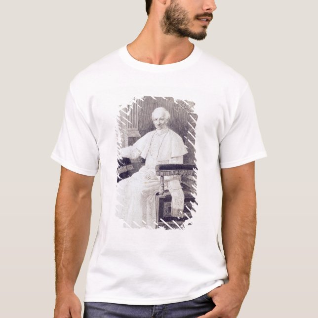 T-shirt Portrait de pape Lion XIII (Devant)