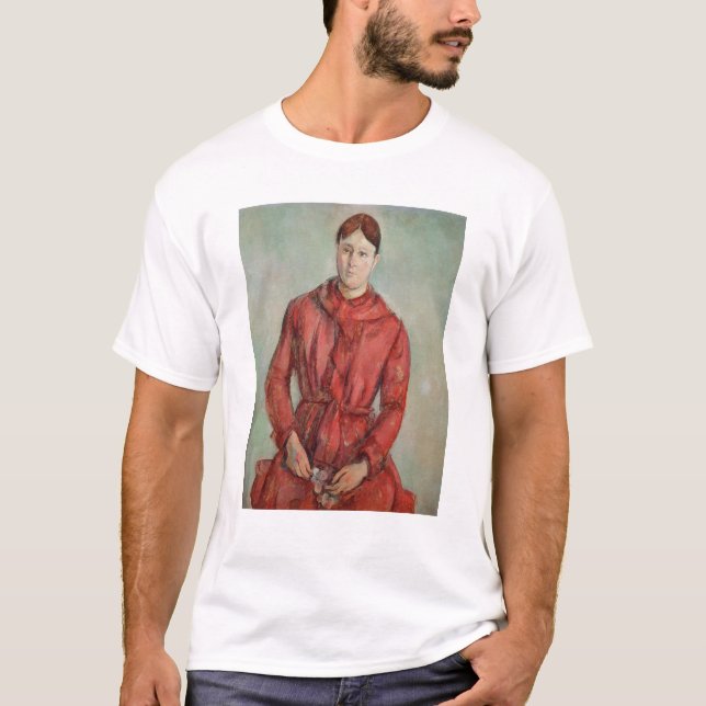 T-shirt Portrait de Paul Cezanne | de Madame Cezanne (Devant)