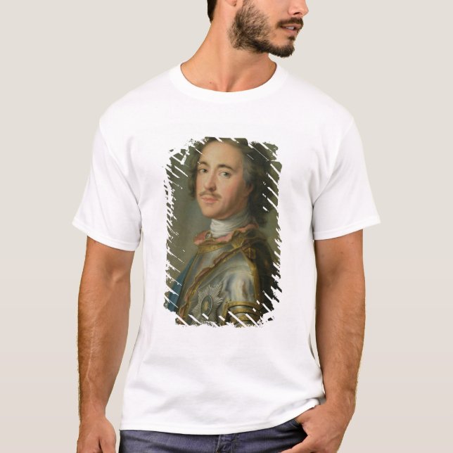 T-shirt Portrait de Peter le grand (Devant)