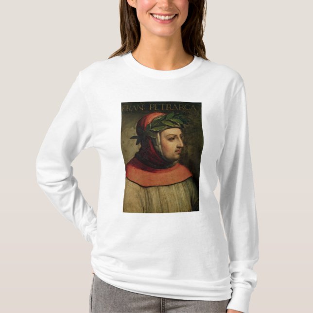 T-shirt Portrait de Petrarch (Devant)