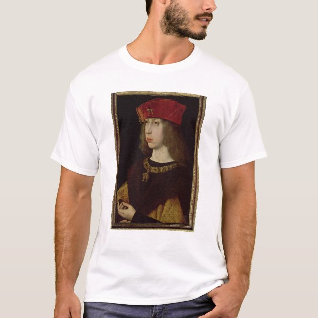 T-shirt Portrait de Philip le beau (Devant)