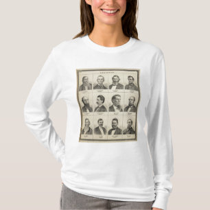 T-shirt Portrait de premier colon Bottineau, Minnesota