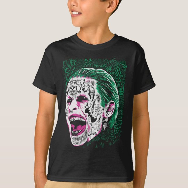T-shirt Portrait de Prince Mens Squad (Devant)