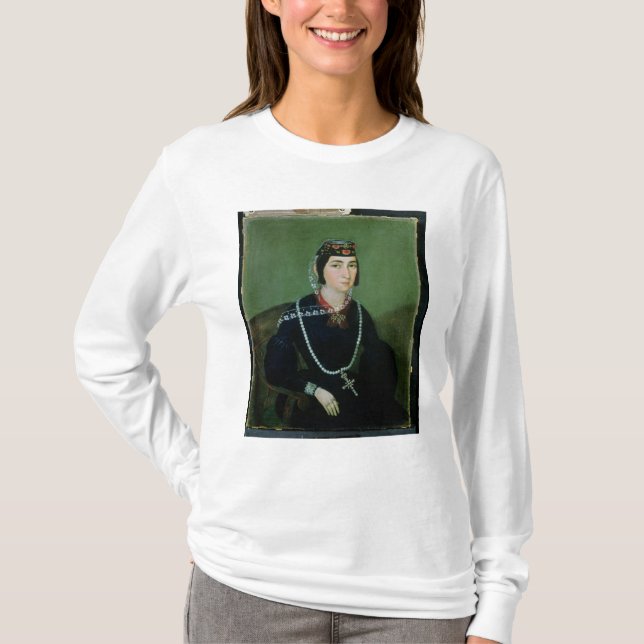 T-shirt Portrait de princesse Salome Chavchavadze (Devant)