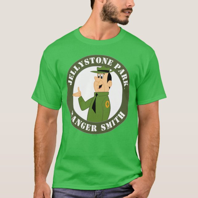 T-shirt Portrait de Ranger Smith de Jellystone (Devant)