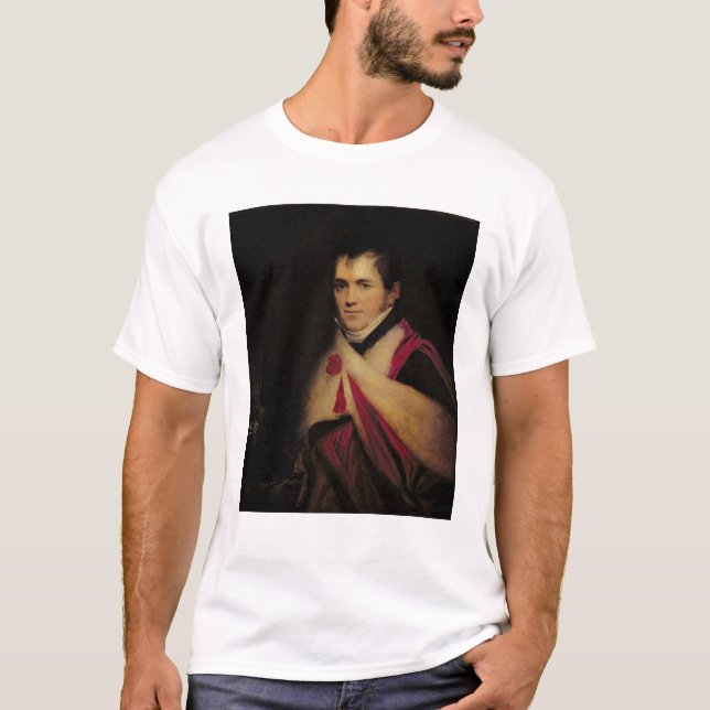 T-shirt Portrait de Rev. Edouard Daniel Clarke c.1822 (Devant)