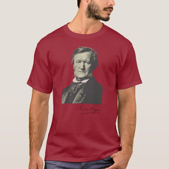 T-shirt Portrait de Richard Wagner (Devant)