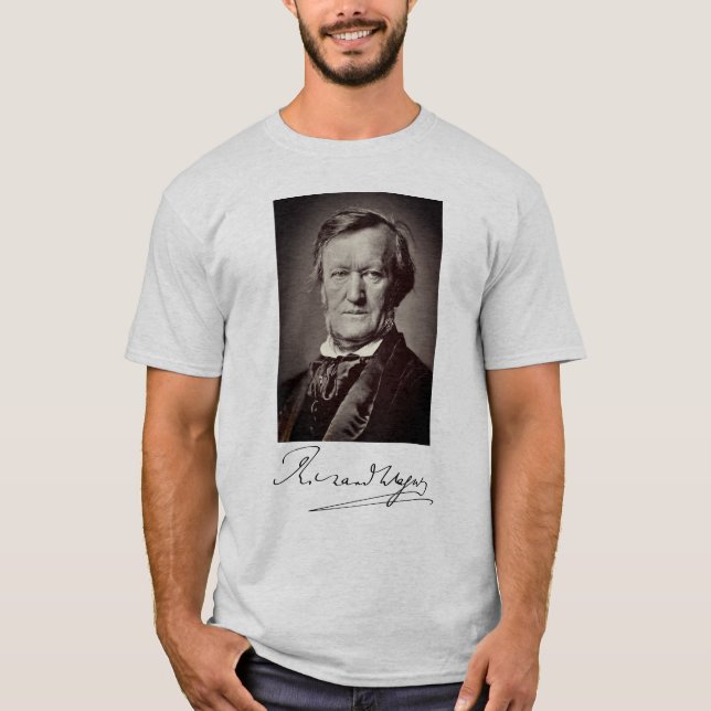 T-shirt Portrait de Richard Wagner (Devant)