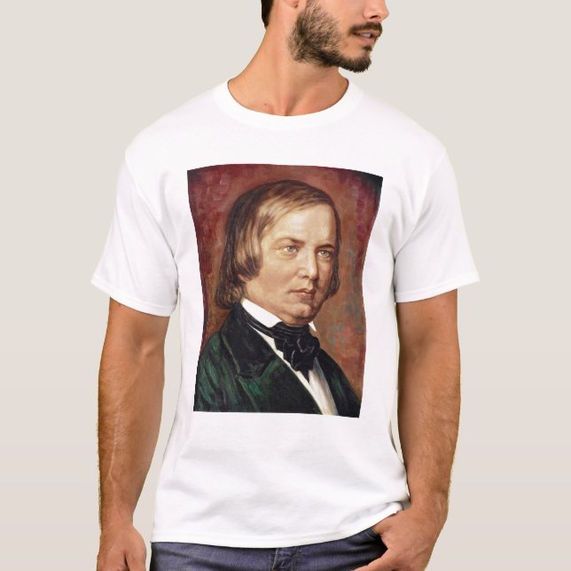 T-shirt Portrait de Robert Schumann (Devant)
