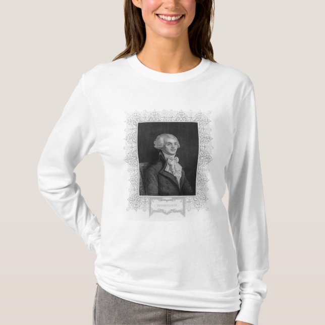T-shirt Portrait de Robespierre (Devant)