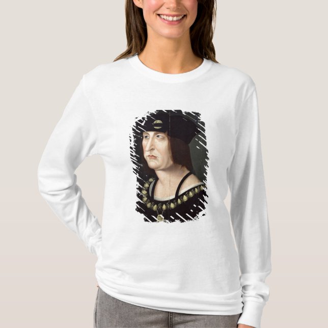 T-shirt Portrait de roi de Louis XII de la France (Devant)