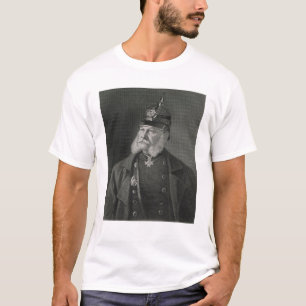 T-shirt Portrait de roi de William I de la Prusse