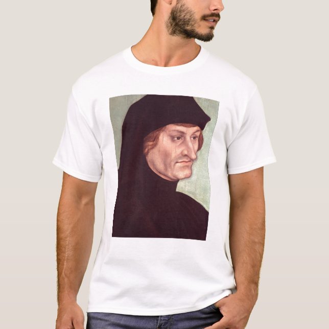 T-shirt Portrait de Rudolf Agricola (Devant)