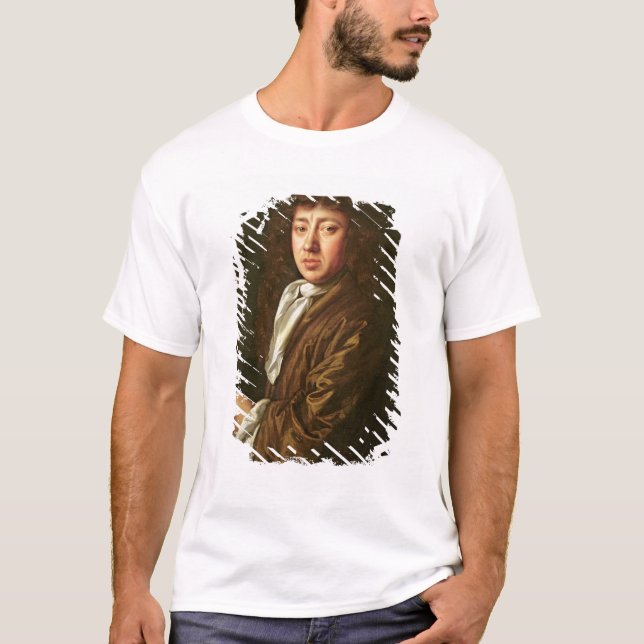 T-shirt Portrait de Samuel Pepys 1666 (Devant)