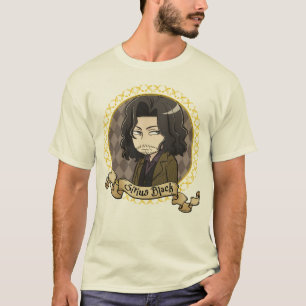 T-shirt Portrait de Sirius Black en anime