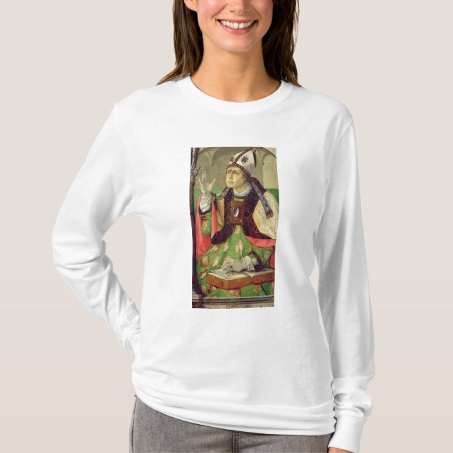 T-shirt Portrait de St Augustine, c.1475 (Devant)
