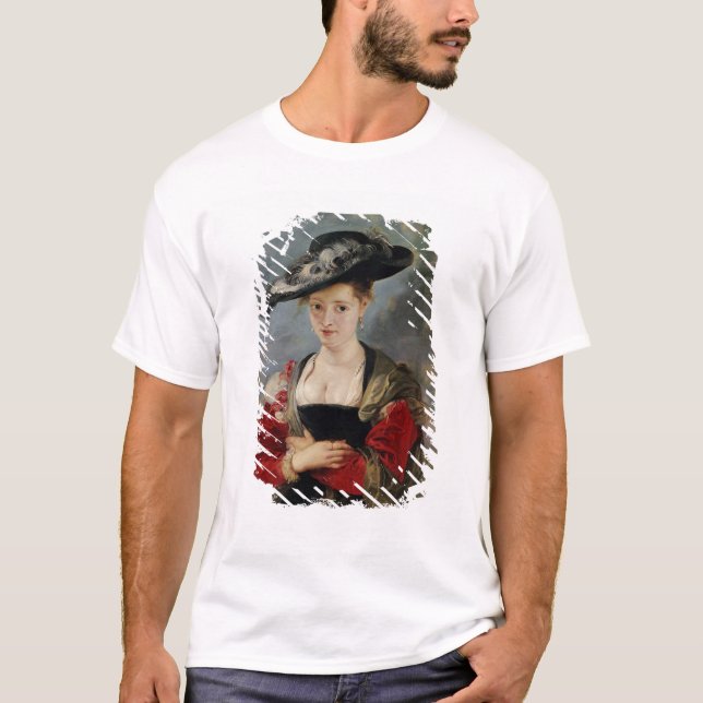 T-shirt Portrait de Susanna Lunden (?) (Le Chapeau de Pail (Devant)