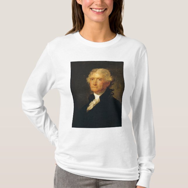 T-shirt Portrait de Thomas Jefferson (Devant)