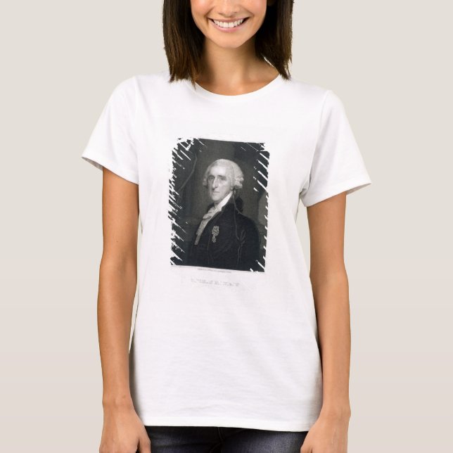 T-shirt Portrait de Thomas McKean, gravé par Thomas B. W (Devant)