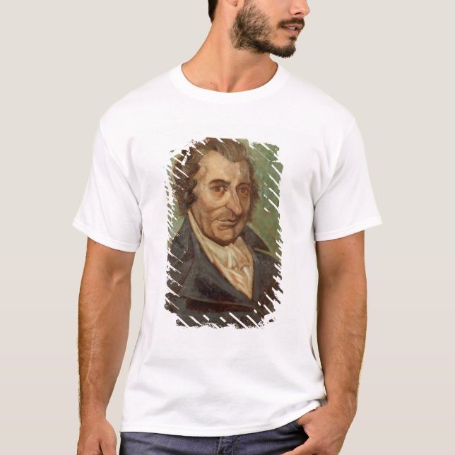 T-shirt Portrait de Thomas Paine (Devant)