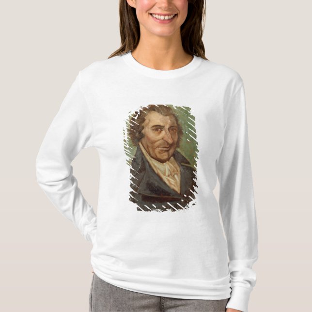 T-shirt Portrait de Thomas Paine (Devant)