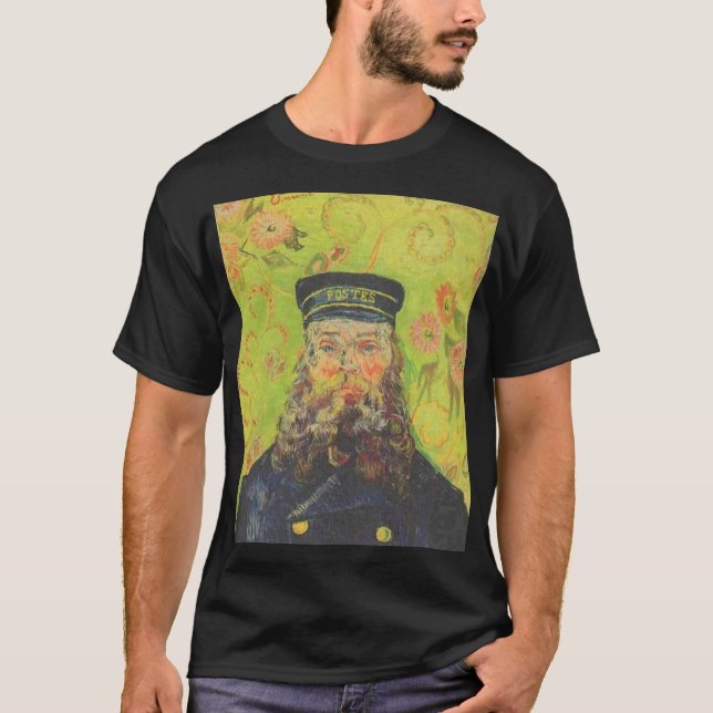 T-shirt portrait de Van Gogh du roulin de Joseph de (Devant)