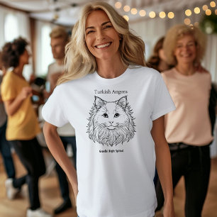 T-shirt Portrait de Van turc