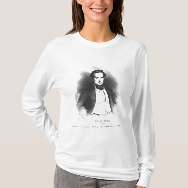 T-shirt Portrait de Victor Hugo (Devant)