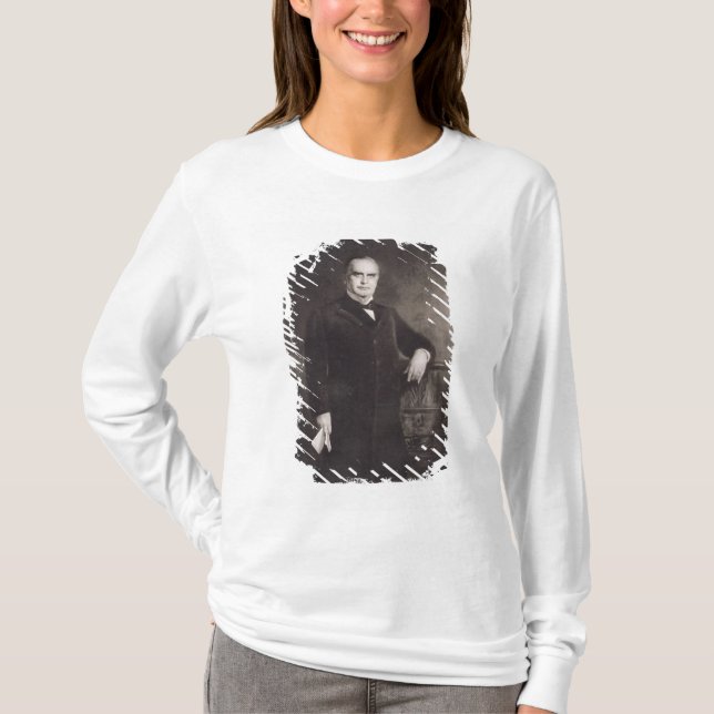T-shirt Portrait de William McKinley (litho) (Devant)