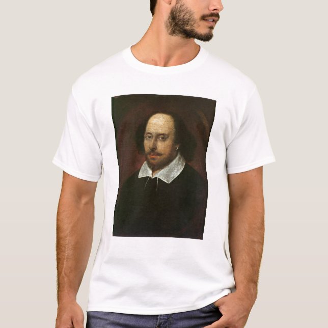 T-shirt Portrait de William Shakespeare c.1610 (Devant)