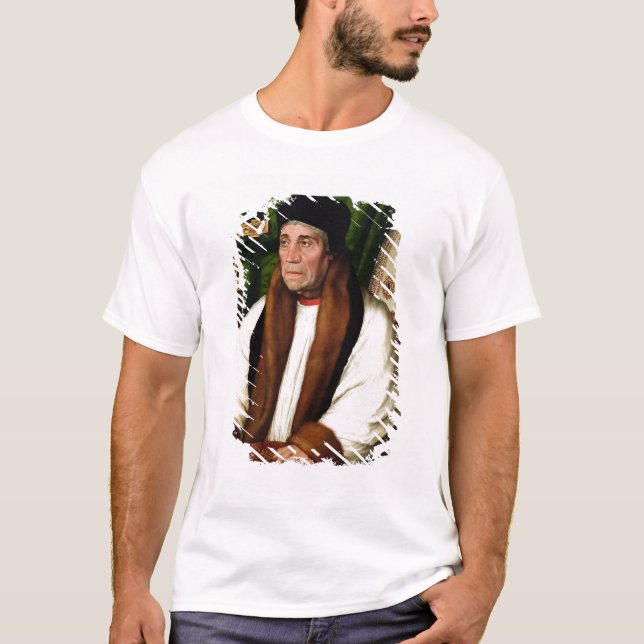 T-shirt Portrait de William Warham (Devant)