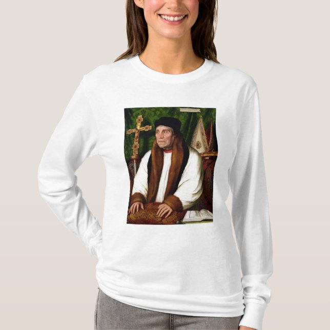 T-shirt Portrait de William Warham (Devant)