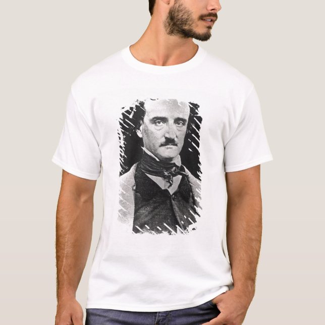 T-shirt Portrait d'Edgar Allan Poe (Devant)