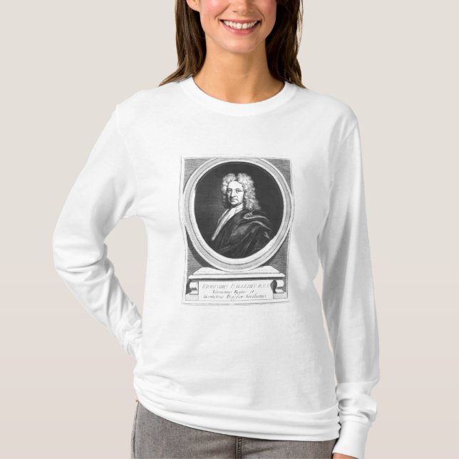 T-shirt Portrait d'Edmond Halley (Devant)